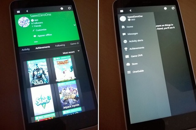 Windows 10 手机版 Xbox 应用截图和视频曝光