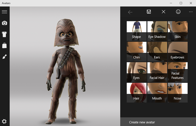 微软独立发布 Xbox Avatar 人偶 Windows 10 应用