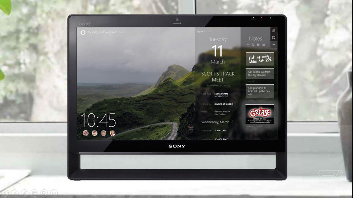 微软 Windows 10 智能家居 HomeHub 设计图曝光