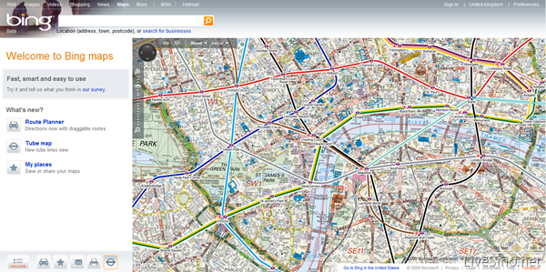 必应 Bing 英国版正式去掉 Beta 标签，并发布地图服务