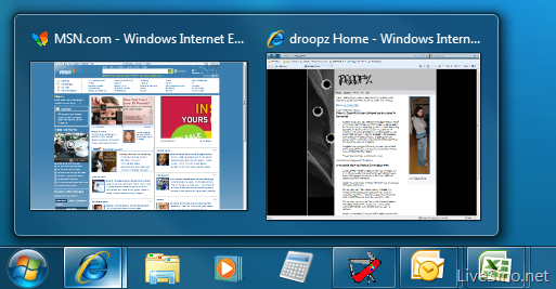 Windows 7 Beta 中的 Internet Explorer 8