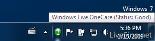 如何在 Windows 7 Beta 下安装 Windows Live OneCare