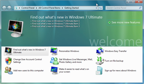 Windows 7 M3 Build 6780 截图（来自刀枪 Blue）