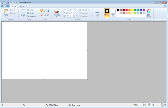 Windows 7 M3 Paint 画图工具界面公开