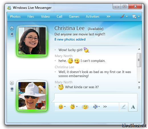 Windows 7 中的 Windows Live Essentials Windows_Live_Messenger