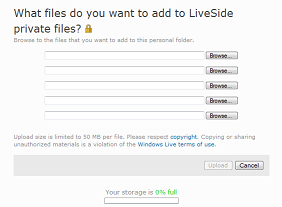 Windows Live Folders Beta - 更多消息